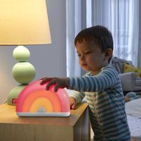 Fisher-Price Soothe & Glow Rainbow babynachtlamp vrijstaand - wit - thumbnail