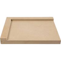 Creativ Company Houten linoleumhouder, afm 25x29 cm, rechtshandig, 1 stuk