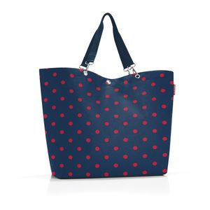 Reisenthel shopper XL Blauw, Rood Draagtas