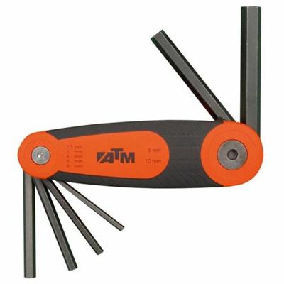 Inbussleutel Set ATM Zeshoekig 2,5 mm 6 Onderdelen