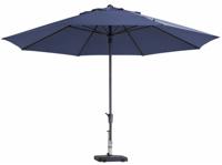 Stokparasol Timor dia. 400 cm safier blue zonwering - Madison