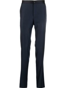 Canali pantalon de costume en laine - Bleu