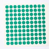 Reflector folie - 100 x rondje - groen