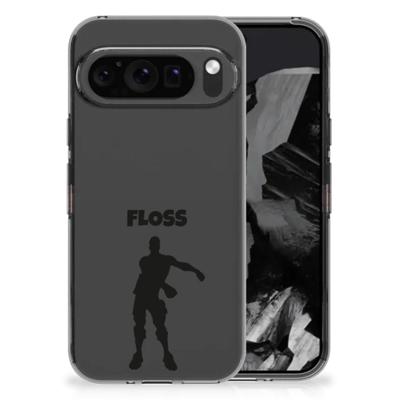 Google Pixel 9 Pro XL Telefoonhoesje met Naam Floss Google Pixel 9 Pro XL Telefoonhoesje met Naam Floss