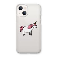 Eenhoorn: iPhone 13 mini Transparant Hoesje