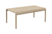 Stripe loungetafel 95x55 cm. - Taupe