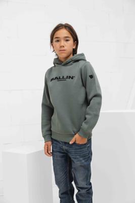 Ballin Amsterdam Embroidery Logo Hoodie Kids Donkergroen - Maat 128 - Kleur: Donkergroen | Soccerfanshop