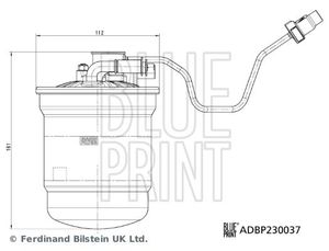 brandstoffilter ADBP230037