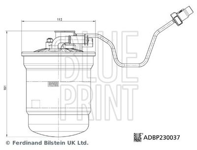 brandstoffilter ADBP230037