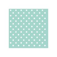Ambiente tafel servetten met stippen - groen/blauw - 3-laags - 20x stuks Ambiente tafel servetten met stippen - groen/blauw - 3-laags - 20x stuks