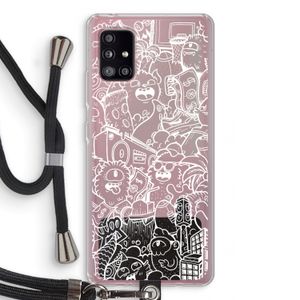 Vexx City #2: Samsung Galaxy A51 5G Transparant Hoesje met koord
