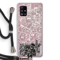 Vexx City #2: Samsung Galaxy A51 5G Transparant Hoesje met koord