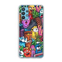 Vexx Mixtape: Samsung Galaxy A32 4G Transparant Hoesje Vexx Mixtape: Samsung Galaxy A32 4G Transparant Hoesje