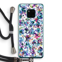 Hibiscus Flowers: Huawei Mate 20 Pro Transparant Hoesje met koord