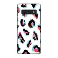 Cheetah color: Samsung Galaxy S10 4G Volledig Geprint Hoesje