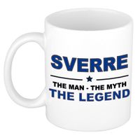 Sverre The man, The myth the legend cadeau koffie mok / thee beker 300 ml