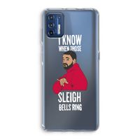 Sleigh Bells Ring: Motorola Moto G9 Plus Transparant Hoesje Sleigh Bells Ring: Motorola Moto G9 Plus Transparant Hoesje