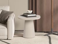 Salontafel TAVIR 55 cm cement beige