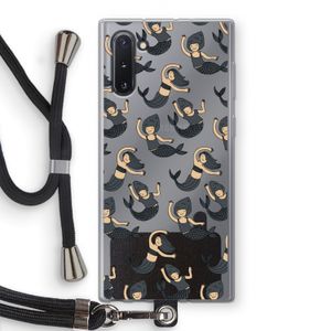 Zeemeermin: Samsung Galaxy Note 10 Transparant Hoesje met koord