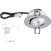 EVN PC20D61127 EVN Lichttechnik LED-inbouwlamp LED LED vast ingebouwd 6 W Chroom