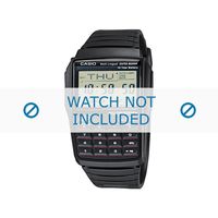 Horlogeband Casio DBC-321-AES / DBC-32-1A / 10169264 Kunststof/Plastic Zwart 22mm - thumbnail