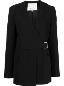 3.1 Phillip Lim blazer à design portefeuille - Noir