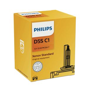 Philips Xenon Standard Type lamp: D5S, verpakking van 1, koplamp voor auto