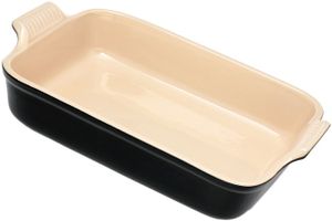 LE CREUSET - Aardewerk - Ovenschaal 32cm 3,10l Zwart