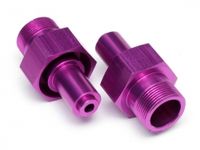 24mm front hex hub (purple/2pcs)
