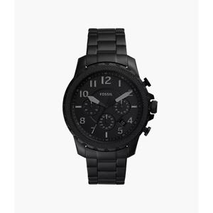 Fossil heren Bowman chronograaf zwart roestvrij stalen horloge FS5603