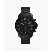 Fossil heren Bowman chronograaf zwart roestvrij stalen horloge FS5603