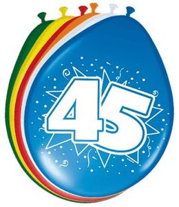 Ballonnen &apos;45&apos; (8 st)