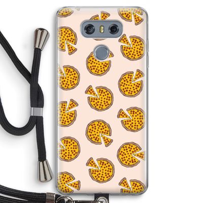 You Had Me At Pizza: LG G6 Transparant Hoesje met koord