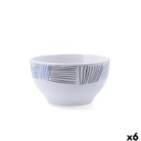 Kom Quid Chicago Wit Keramisch 510 ml (6 Stuks) Kom Quid Chicago Wit Keramisch 510 ml (6 Stuks)