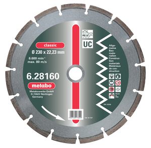 Metabo Accessoires Diamantschijf Ø 400x25,4 mm UC - 628166000