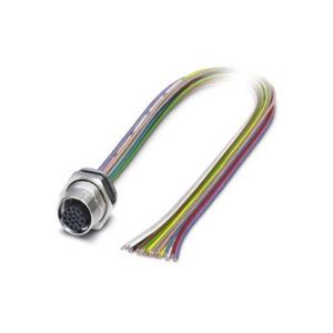 Phoenix Contact 1430462 Sensor/actuator inbouwconnector M12 Aantal polen (sensoren): 17 Bus, inbouw 0.50 m 1 stuk(s)