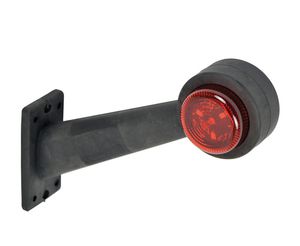 Breedtelicht rechts R/W200mm schuin 0414025