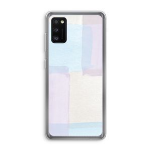 Square pastel: Samsung Galaxy A41 Transparant Hoesje