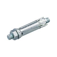 Keilbouthuls met draadeind (leuningdr) vz M8x50x70mm Keilbouthuls met draadeind (leuningdr) vz M8x50x70mm