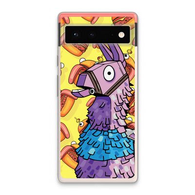 Loot Burger: Google Pixel 6 Transparant Hoesje