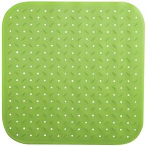 MSV Douche|bad anti-slip mat badkamer - rubber - limegroen - 54 x 54 c