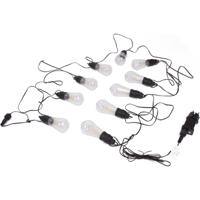 Benson Lichtsnoer - LED - 10 lampen - 7 meter - warm wit - timerfunctie