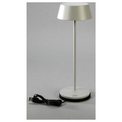 Konstsmide 7839-300 Menton LED-accutafellamp Grijs