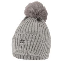 Heatkeeper Thermo Muts met Pompon Dames Grey Heatkeeper Thermo Muts met Pompon Dames Grey