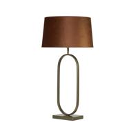 Searchlight TafellampModish brons met oranje kap - EU94102OR