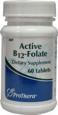 Klaire Labs Vitamine B12 folaat actief (60 tab)