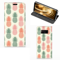 Samsung Galaxy S8 Flip Style Cover Ananas