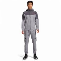 Under Armour Tech Utility Woven Trainingspak Full-Zip Lichtgrijs Grijs Zwart