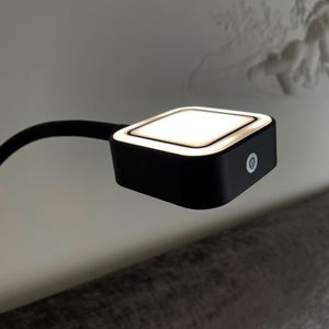 Bedlamp Straight met USB + Dimmer (vierkant) ) LED