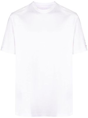 Sease t-shirt en coton stretch à logo imprimé - Blanc